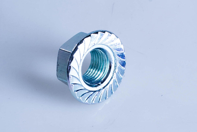 六角法兰承面带齿螺母