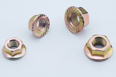 六角法兰面承面带齿螺母