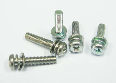 十字槽盘头组合螺钉 